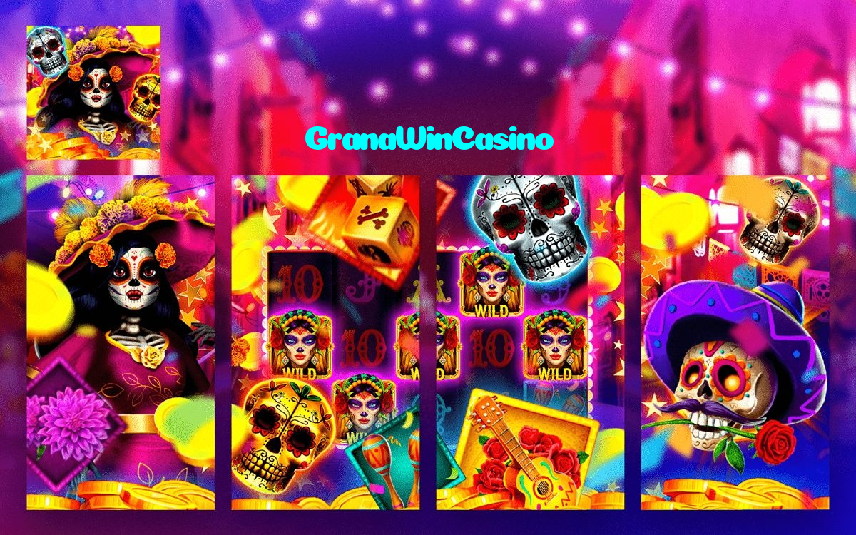 GranaWinCasino casino presented on mobile device in Pakistan with slots and live games